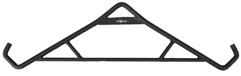 MUDDY Heavy Weight Gambrel 25Inch Wide 12Inch Steel Bar with Hooks Supports Up to 1200 lbs Durable Game Hanging Processing Tool for Deer Elk Large Game