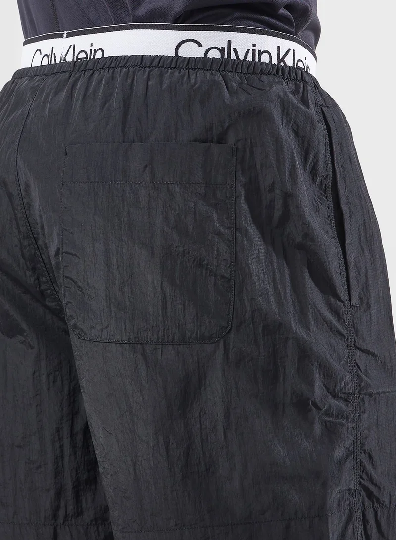 Calvin Klein Sports 5" Logo Woven Shorts