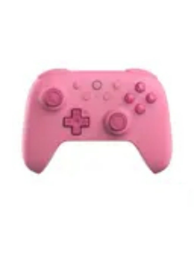 8بت دو وحدة تحكم بلوتوث 8Bitdo Ultimate 2C Hall Effect Joysticks مع أزرار L4/R4 قابلة لإعادة التعيين، تحكم في الحركة بستة محاور، اهتزاز Rumble ووظيفة Turbo لجهاز Switch/Switch 2 (وردي) - Image 1