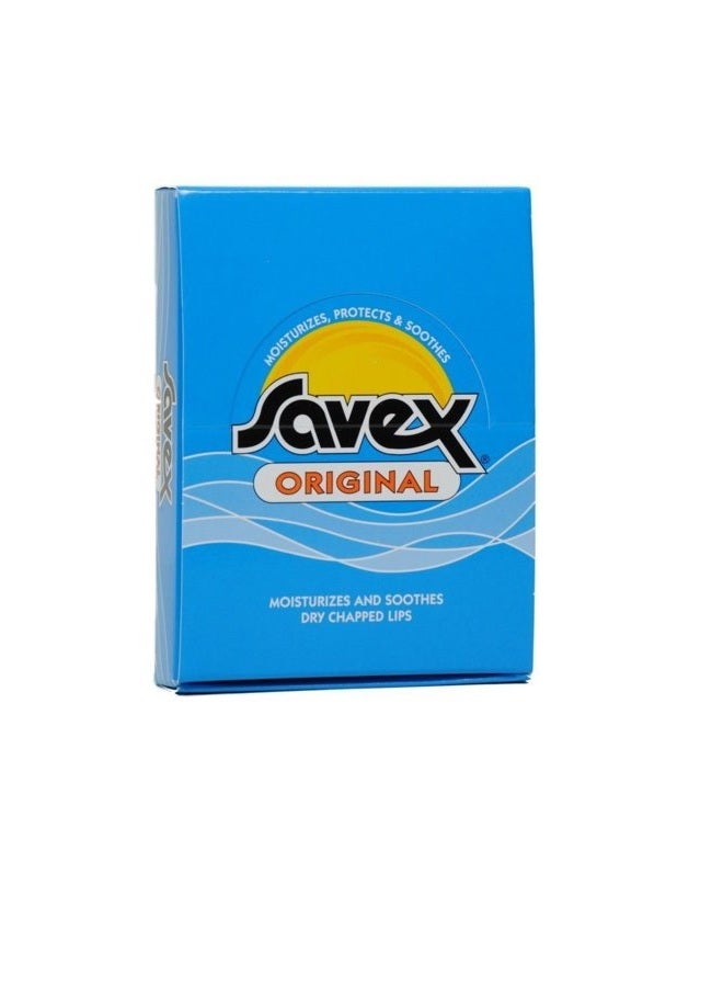 Savex Jar Lip Moisturizer 0.25oz (12 Pieces) Display-Original - Image 1