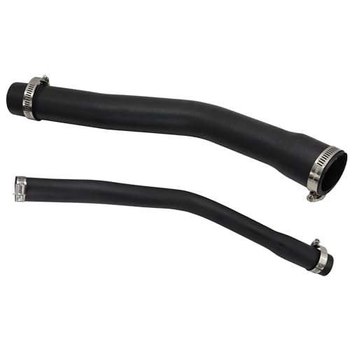 Shtuomoland 52100131AD Fuel Fill and Vent Hose Kit w 4 Clamps Compatible With 1997 1998 1999 2000 2001 Jeep Cherokee XJ 25L 40LRubberBLACK Replace 52100132AB - Image 1