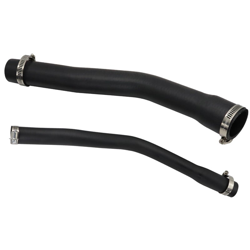 Shtuomoland 52100131AD Fuel Fill and Vent Hose Kit w 4 Clamps Compatible With 1997 1998 1999 2000 2001 Jeep Cherokee XJ 25L 40LRubberBLACK Replace 52100132AB - Image 3