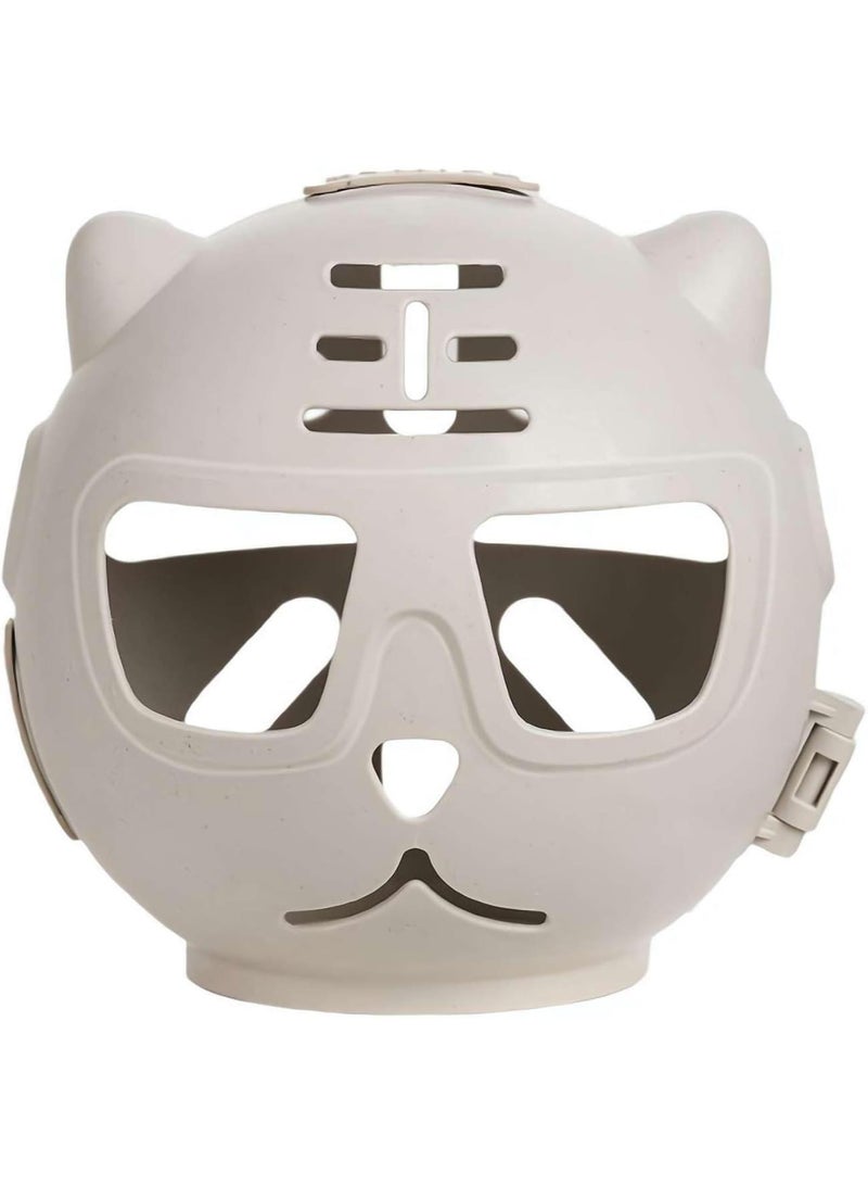 GGOOT NEW Head Cover Portable Prevent Biting And Scratching Breathable Products Cats Travel Bag Carrier Pet Breathable masks grimaldus Ball dog Muzzle Mask muzzle bite mouth cover feline's helmet gu  - Image 2