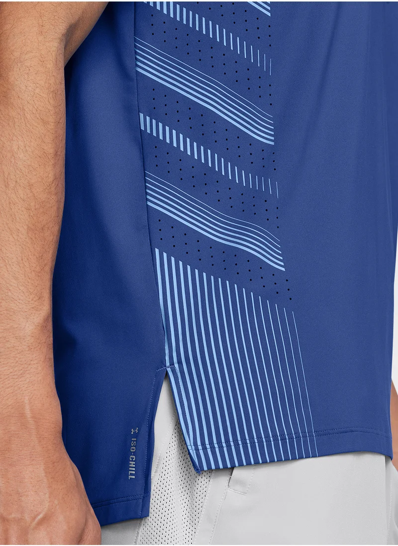 UNDER ARMOUR Launch Elite Iso-chill T-shirt