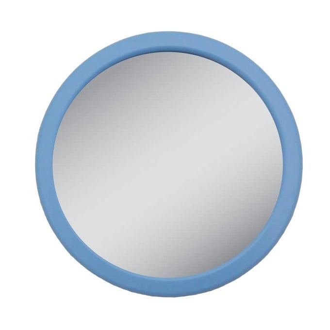 375 DIA COMPACT MIRROR 12X TRAVEL MAGNIFYING MIRROR 18 STRONG SUCTION CUP WALL MOUNTED MAKEUP MIRROR FOR SHOWER