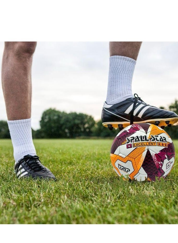 Spall Football Soccer Ball For Matches World Cup Best Indoor/Outdoor Water Proof Ball For Professional Training And Match Men And Women Youth An Adult - Image 3