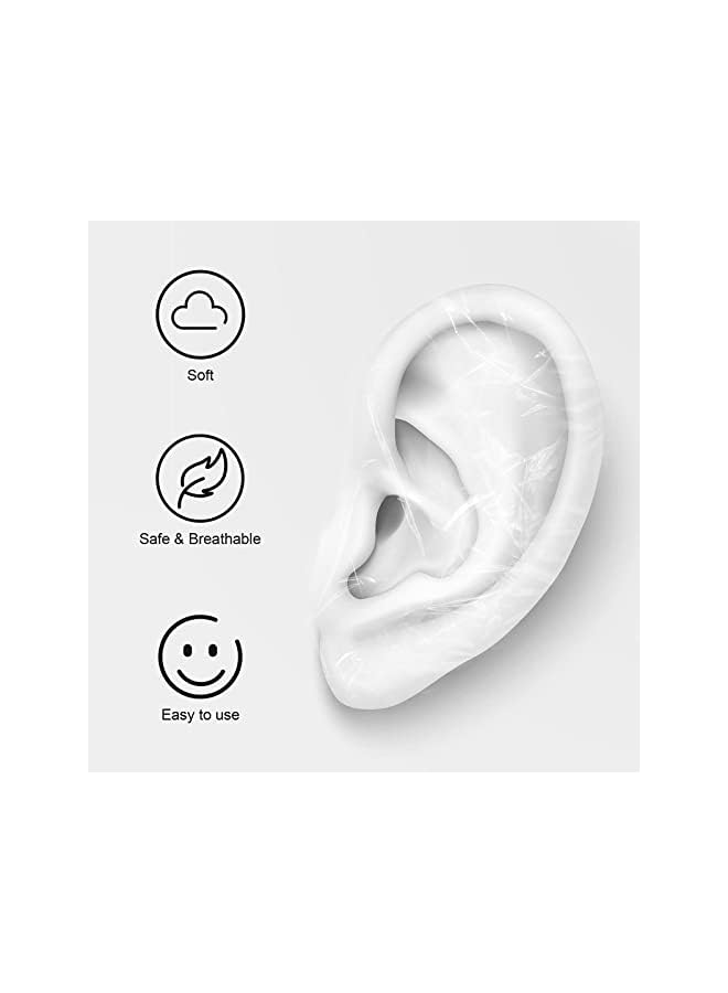 KASTWAVE Ear Stickers Baby Waterproof Ear Protector Newborn Ear Protection For Swimming Showering Surfing Snorkeling And Other Water Sports Kids Size（50 Pack） - Image 2