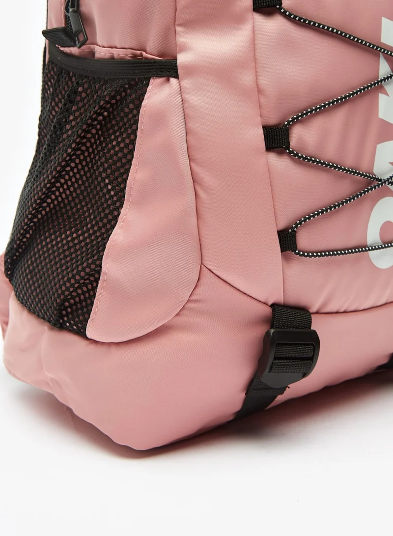 شو اكسبرس Womens Oaklan by Shoexpress Logo Print Backpack By Shoexpress