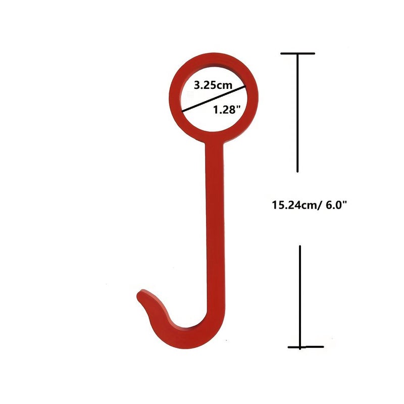 Orange Hooks Pipe Target Stand Gong Hanging Set Sturdy Durable Assembly - Image 5