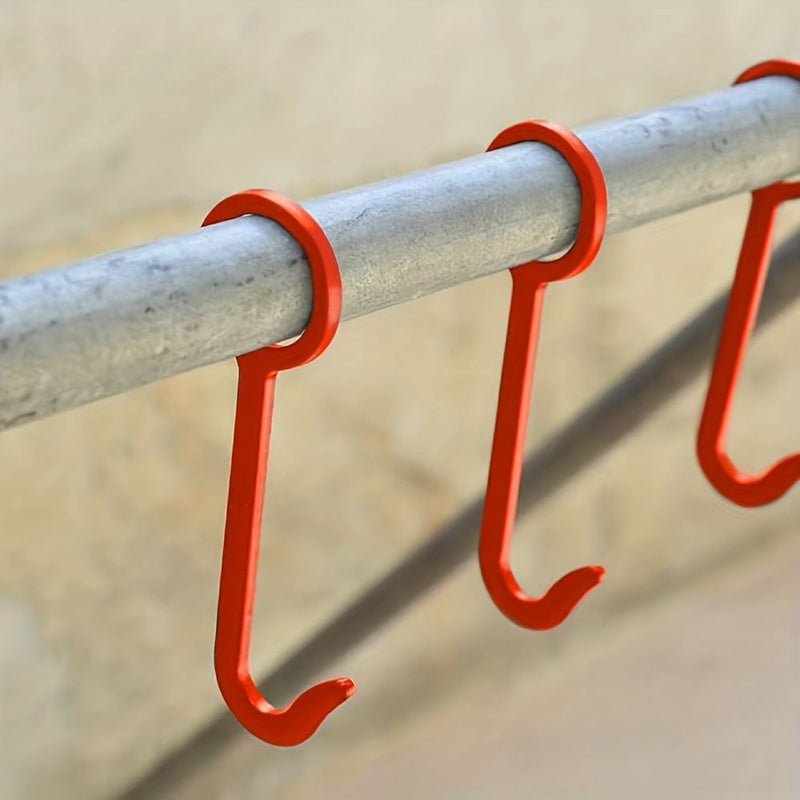 Orange Hooks Pipe Target Stand Gong Hanging Set Sturdy Durable Assembly - Image 3