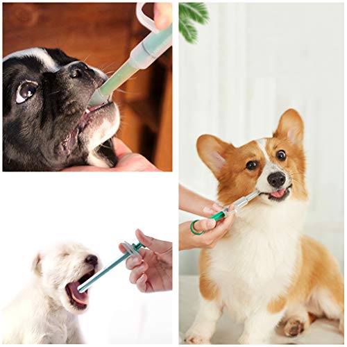 Yimaa 3 Pack Pet Pill Dispenser Dog Pill Gun Cat Pill Shooter Pill Applicator Tablet Capsule or Liquid Medical Feeding Tool Kit Syringes for Small Animals - Image 5