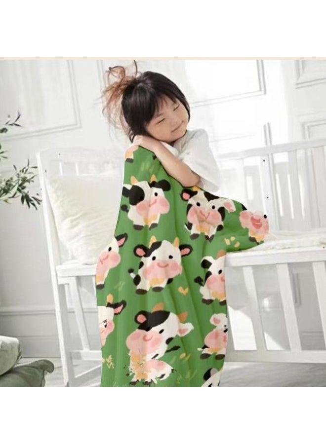 general Baby and children's cartoon flannel thin blanket (warm and comfortable, suitable for sleep, game use) 70cm*100cm - Image 3