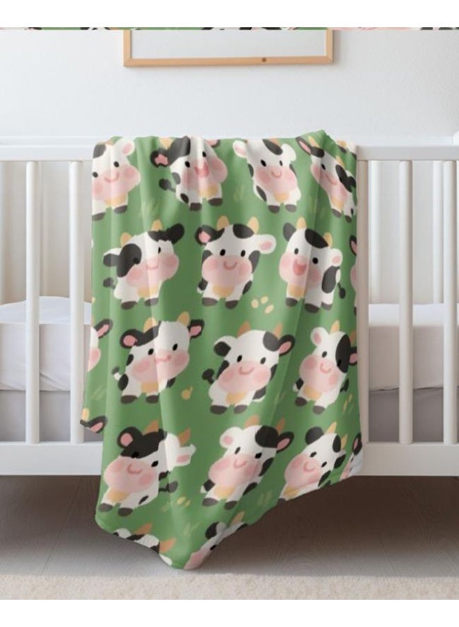 general Baby and children's cartoon flannel thin blanket (warm and comfortable, suitable for sleep, game use) 70cm*100cm - Image 4