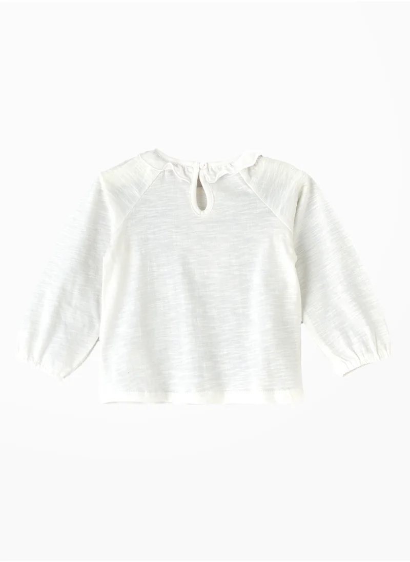 جيلين Girls' Beautiful Butterfly Top