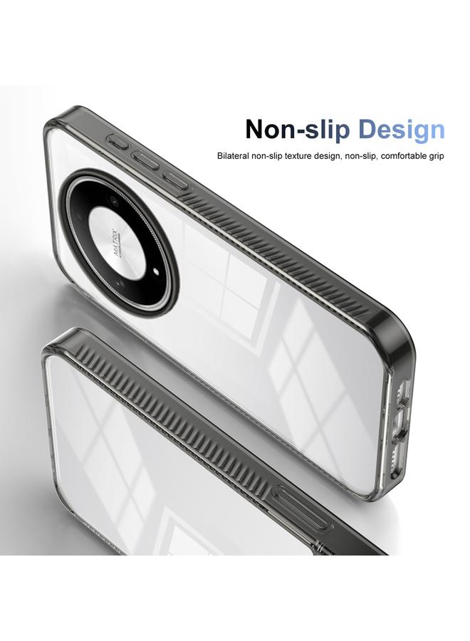 زبون جراب لهاتف Honor X9b، جراب هاتف هجين من مادة TPU من الأكريليك الشفاف المقاوم للانزلاق - Image 4