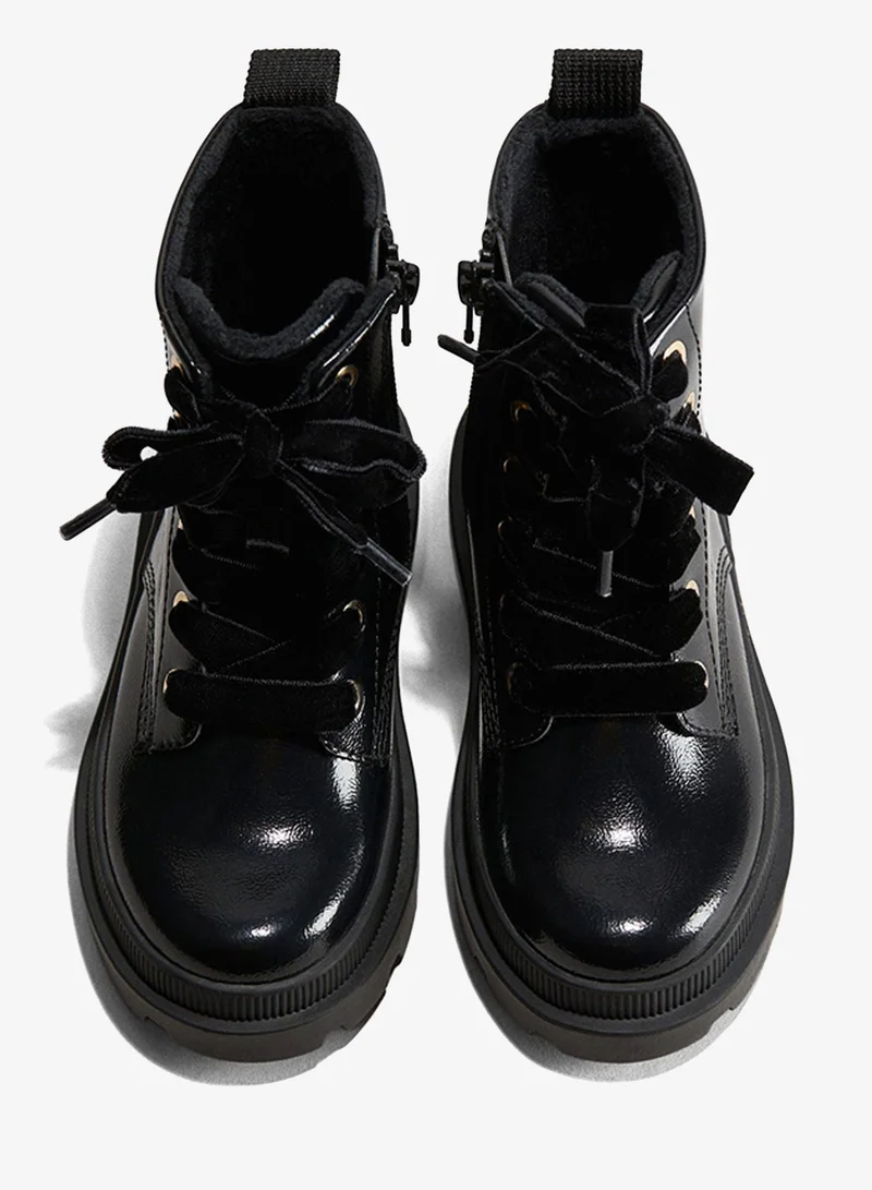 H&M Lace-up boots