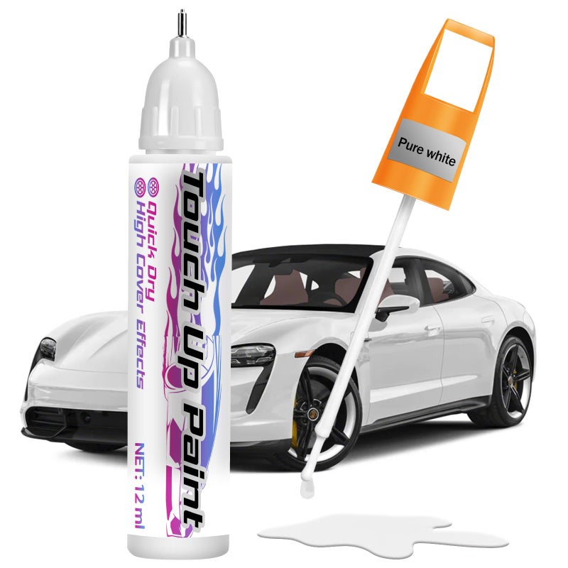 Touch Up Paint for Cars Car Paint Scratch Repair Quick Easy Solution to Erase Scratches 04 fl oz White