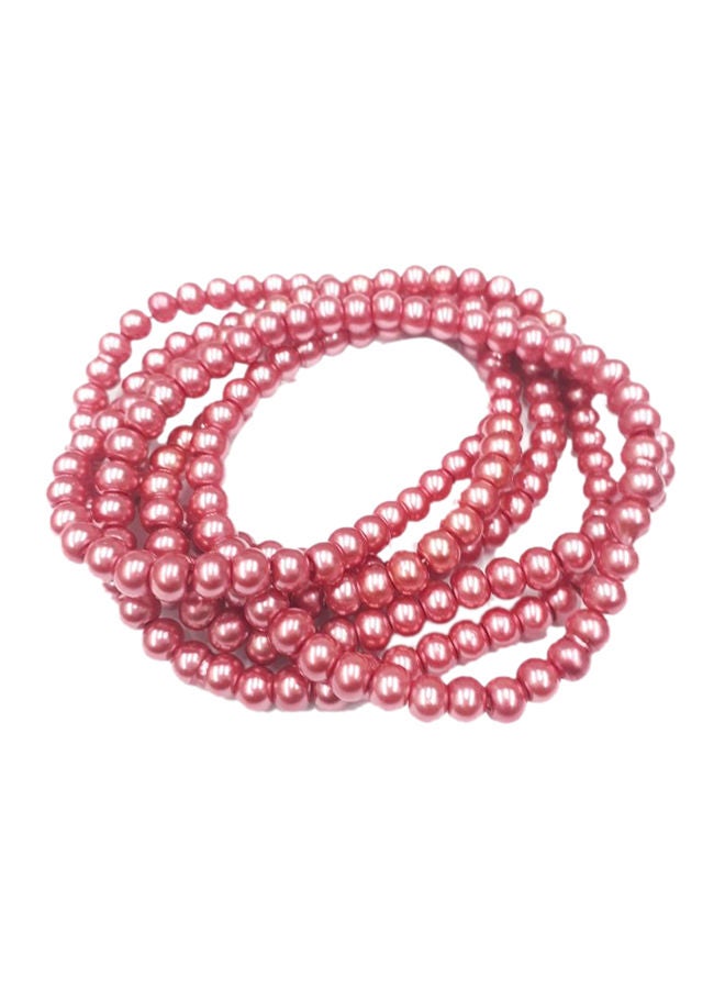 NIBEMINENT 250-Piece Of Line Glass Beads 0.4cm - Image 1