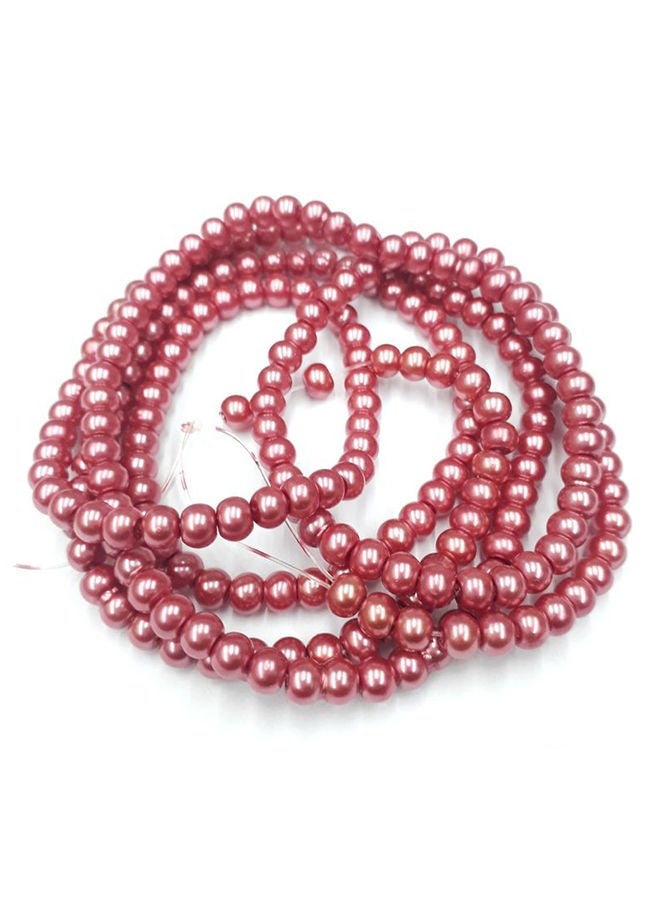 NIBEMINENT 250-Piece Of Line Glass Beads 0.4cm - Image 2