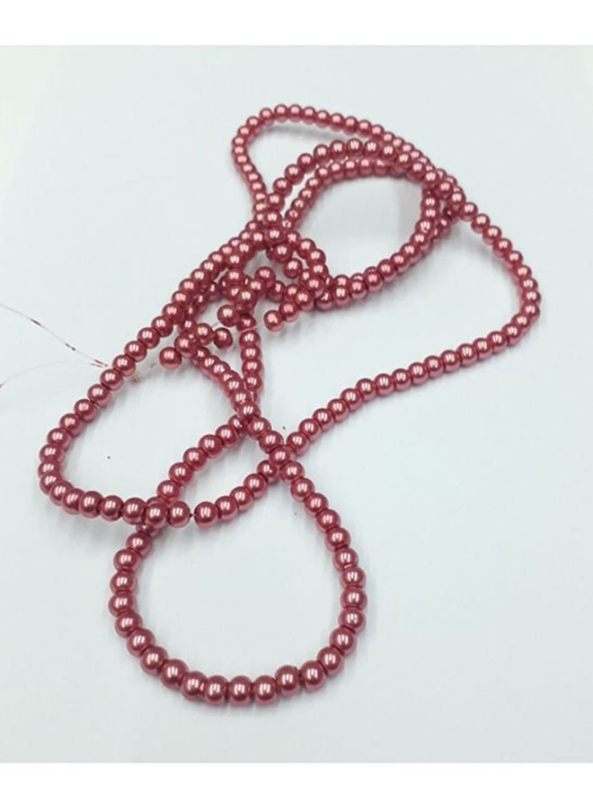 NIBEMINENT 250-Piece Of Line Glass Beads 0.4cm - Image 3