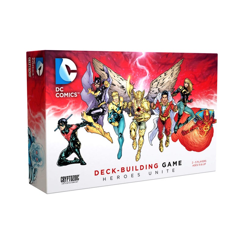CRYPTOZOIC ENTERTAINMENT DC DeckBuilding Game Heroes Unite Play as Hawkman Nightwingand Bat Girl from the DC Multiverse Super Hero Board Game For 2 to 5 Players  Ages 15 - Image 2