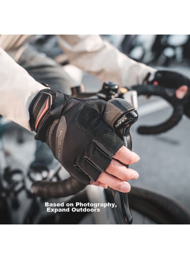 Pgytech Photography Gloves, Cycling Fingerless Gloves, Outdoor Protective Gloves, Fingerless Anti-Slip Wear-Resistant Fishing Gloves, Breathable Sweat-Absorbing, Spring And Autumn Season, Tactical Version, Xl Size - Image 5