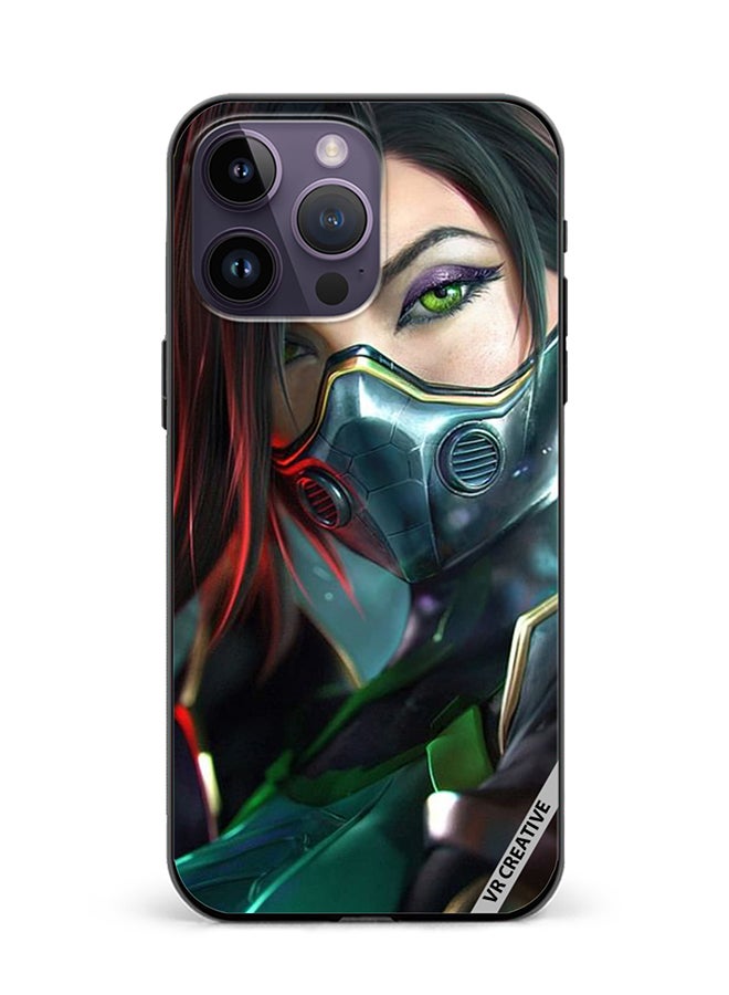 VR CREATIVE Protective Case Cover For Apple iPhone 16 Pro Max Vipe Valorant Design Multicolour