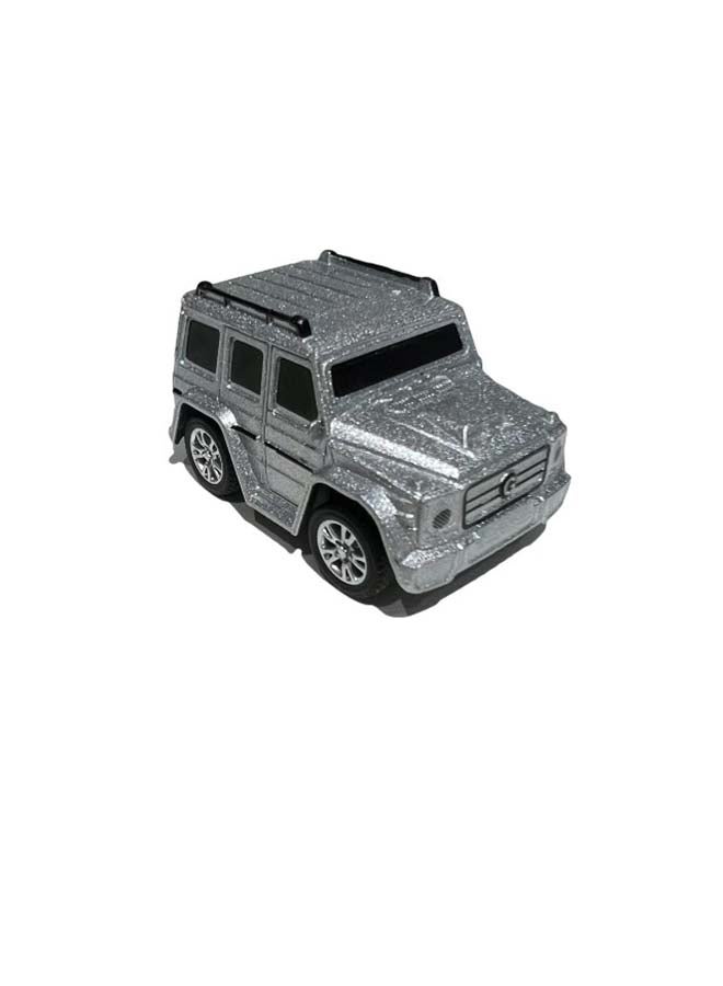 D-Power 1:64 Scale Watch Remote Control Car (Silver)– 2.4GHz Mini RC Car with Wearable Controller | Compact Racing Toy for Kids Ages 3+ - Image 3