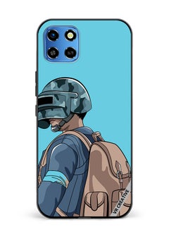 VR CREATIVE Protective Case Cover For Infinix Smart 6 HD Helmet And In Military Uniform Design Multicolour  - Image 1