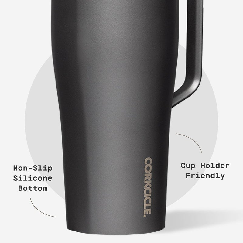 CORKCICLE Cold Cup XL w/Straw 887ml Ceramic Slate - Image 4