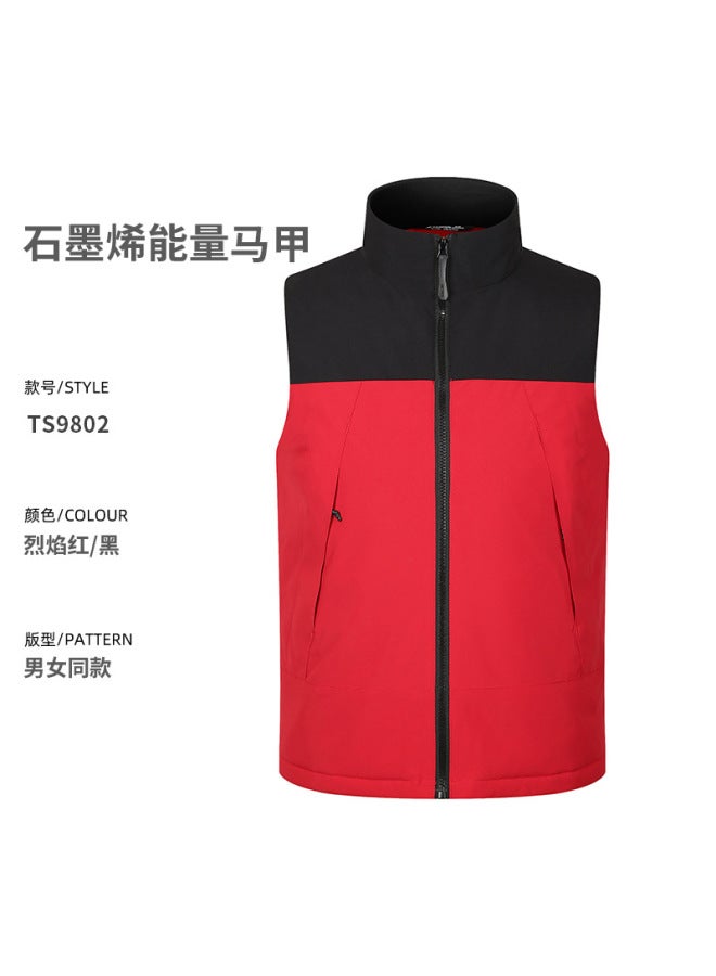 Graphene Thickened Warm Workwear Sports Padded Vest Custom Logo