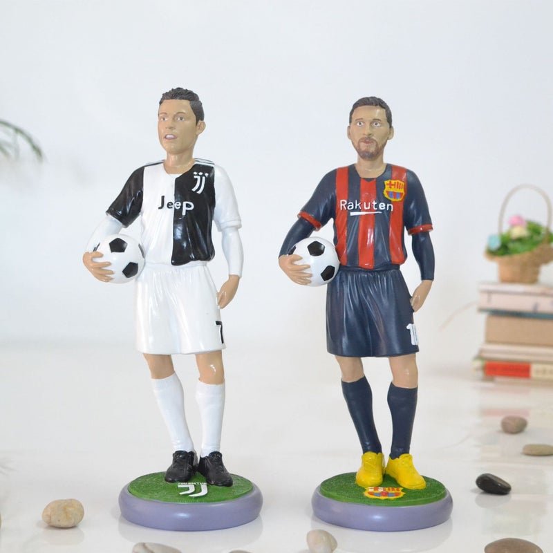 Sports Star Figurine - Ronaldo, Messi, James, Bryant - Image 1