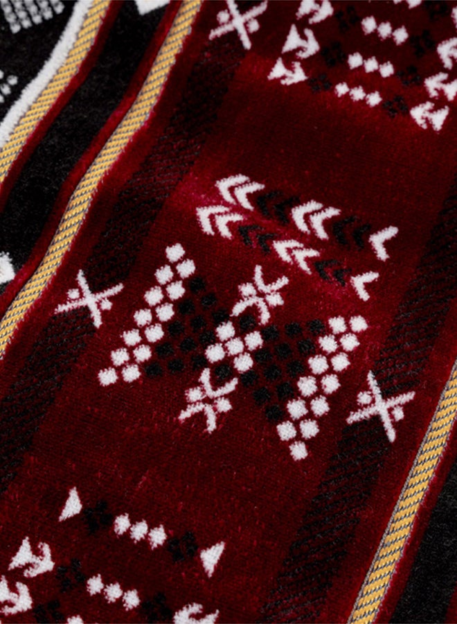 AL SANIDI a floor seating mat for trips, camping, and desert outings, padded with sponge, traditional rug, wooden *oudi.  - Image 4
