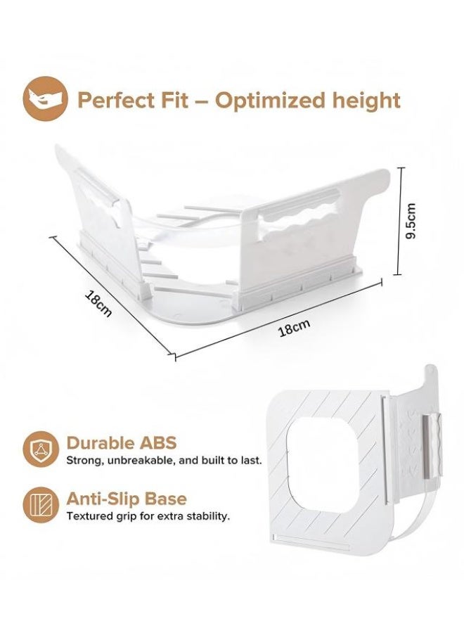 جين لى تشيانغ حامل ملاءات جديد غير مرئي مع أشرطة ملاءات، حامل ملاءات زاوية قابل للقفل - يناسب جميع أنواع المراتب، حامل ملاءات مثبت يحافظ على الملاءات آمنة ومحكمة، مشابك ملاءات سهلة التركيب، تثبيت (عبوة من 4 قطع، أبيض) - Image 2