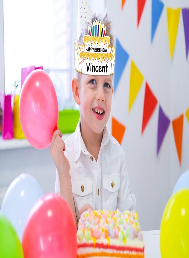 وا هوم تيجان عيد ميلاد من WaaHome Confetti للأطفال في الفصول الدراسية - 24 قطعة قابلة للتعديل لحفلات عيد الميلاد السعيدة وقبعات ورقية وعصابات رأس للطلاب ومستلزمات حفلات عيد الميلاد في الفصول الدراسية للمعلمين - Image 4
