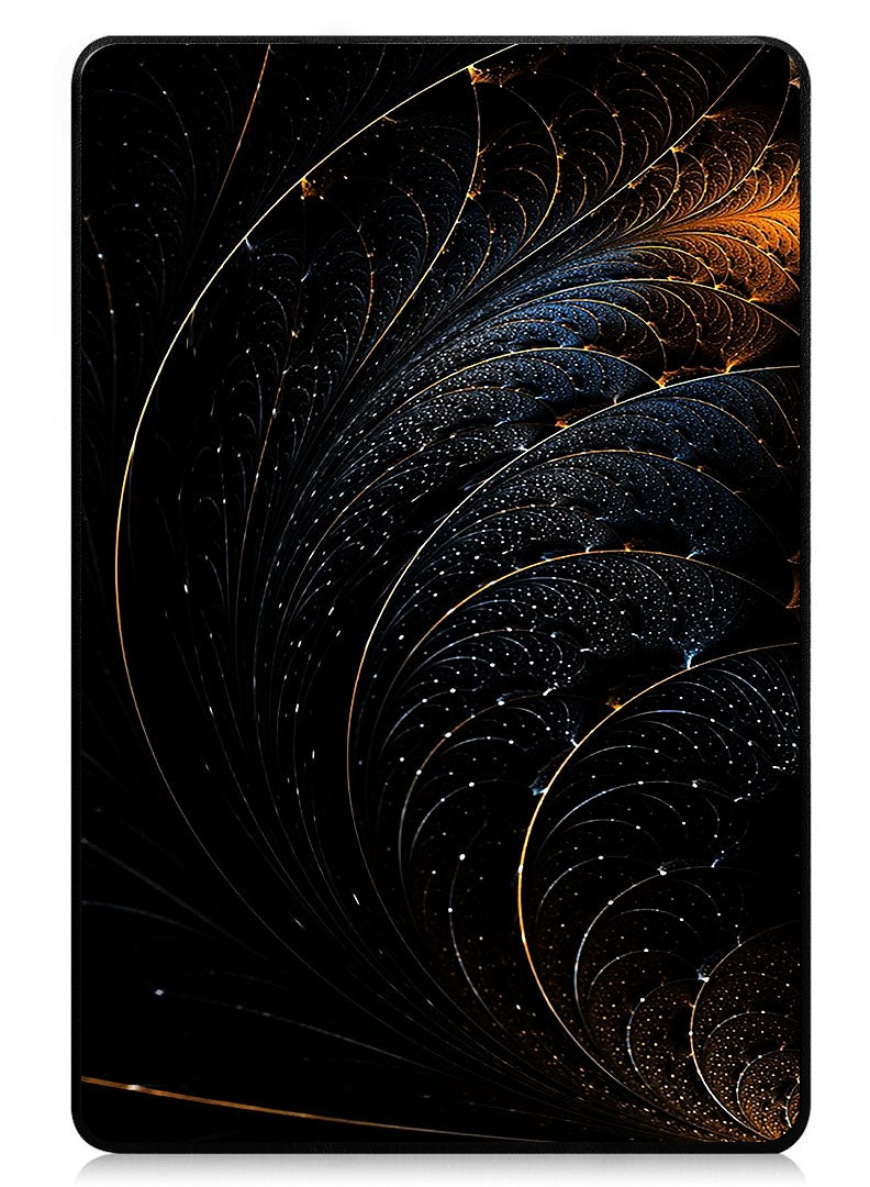 Theodor Protective Flip Case For Xiaomi Pad 7 & Xiaomi Pad 7 Pro With Trifold Stand Auto Wake Sleep Shockproof Cover - Abstract Leaf - Image 1