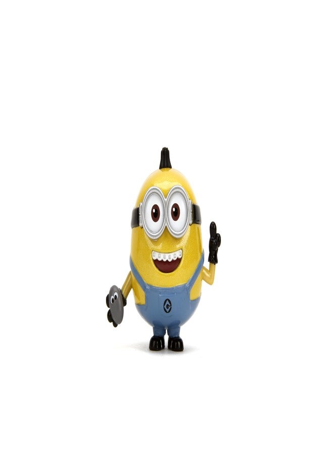 Jada Despicable Me Minions Metalfigs 4-Pack - Stuart, Kevin, Otto, Bob - Collectible 2.5" Metal Figures, Wave 1 - Image 3