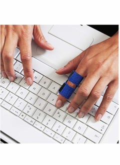 KASTWAVE Finger Splint With Nylon Sleeves for Trigger Finger Relief, Finger Brace for Straightening or Support for Broken Fingers, Sport Injuries, Set of 1  - Image 2