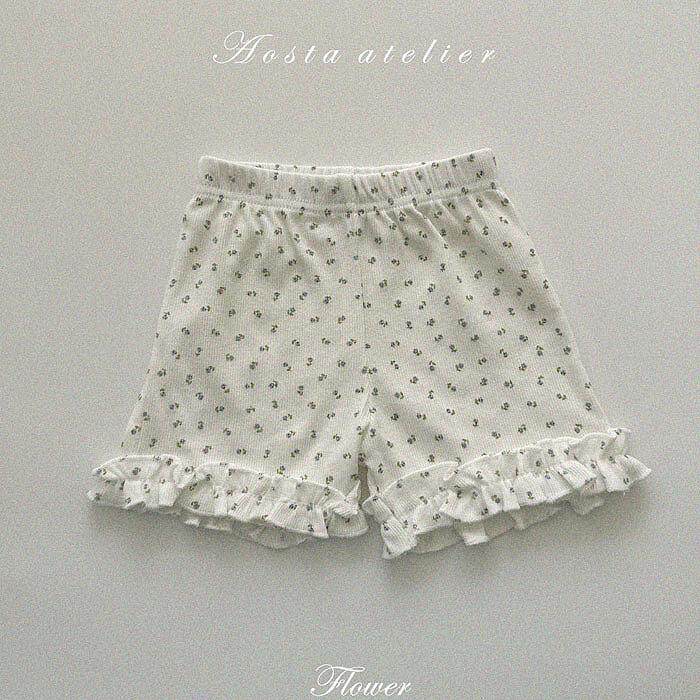 Baby Girls Cotton Lace Princess Shorts - Image 4