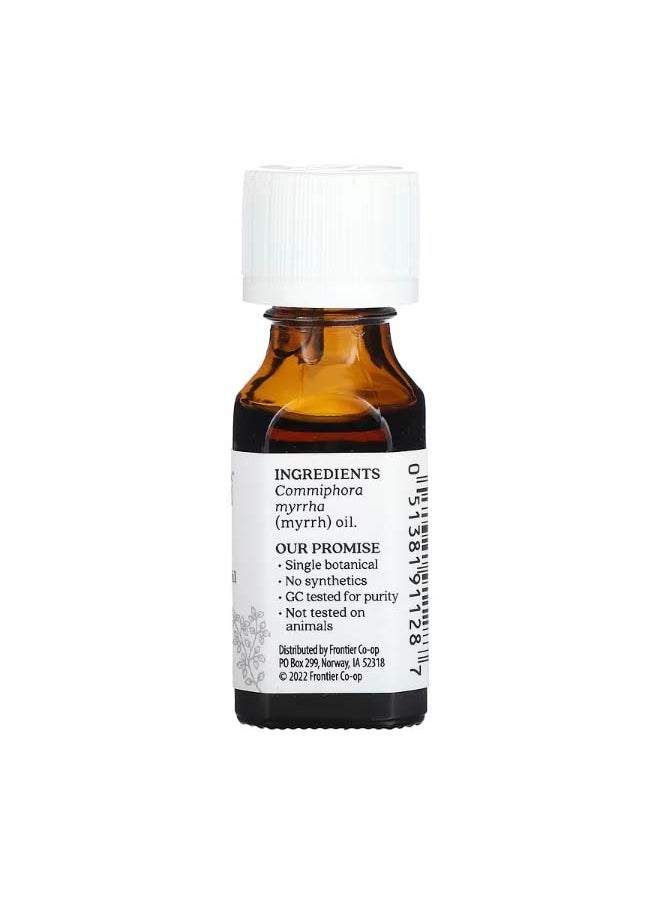 Aura Cacia Pure Essential Oil Myrrh 0.5 fl oz 15 ml  - Image 2