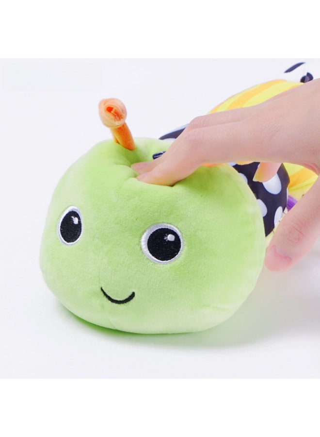 Children's Day Gift Baby Soothing Caterpillar Doll Toy Newborn Infant Comfort Toy Kids Plaything-Color:Green Caterpillar Color Boxed - Image 4