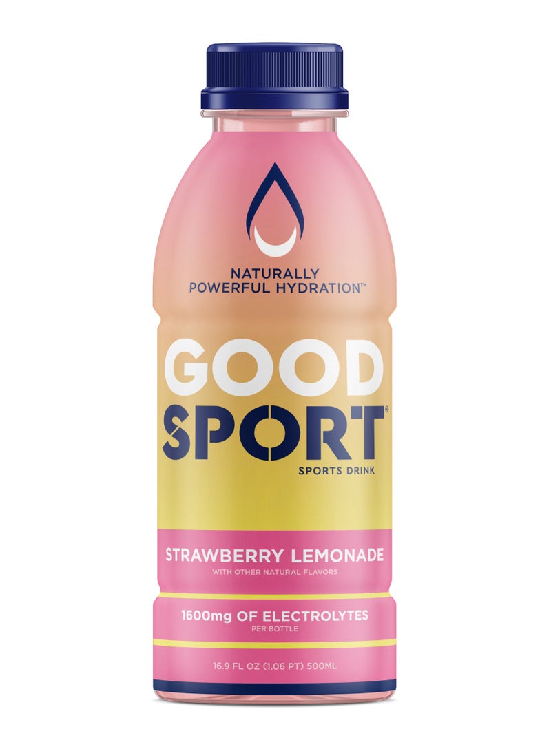 Goodsport Strawberry Lemonade Hydration Drink 500ml  - Image 1