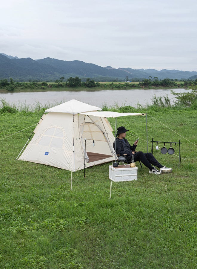 DPT خيمة تخييم، بيج، حجم 210*210*160 سم - Image 2