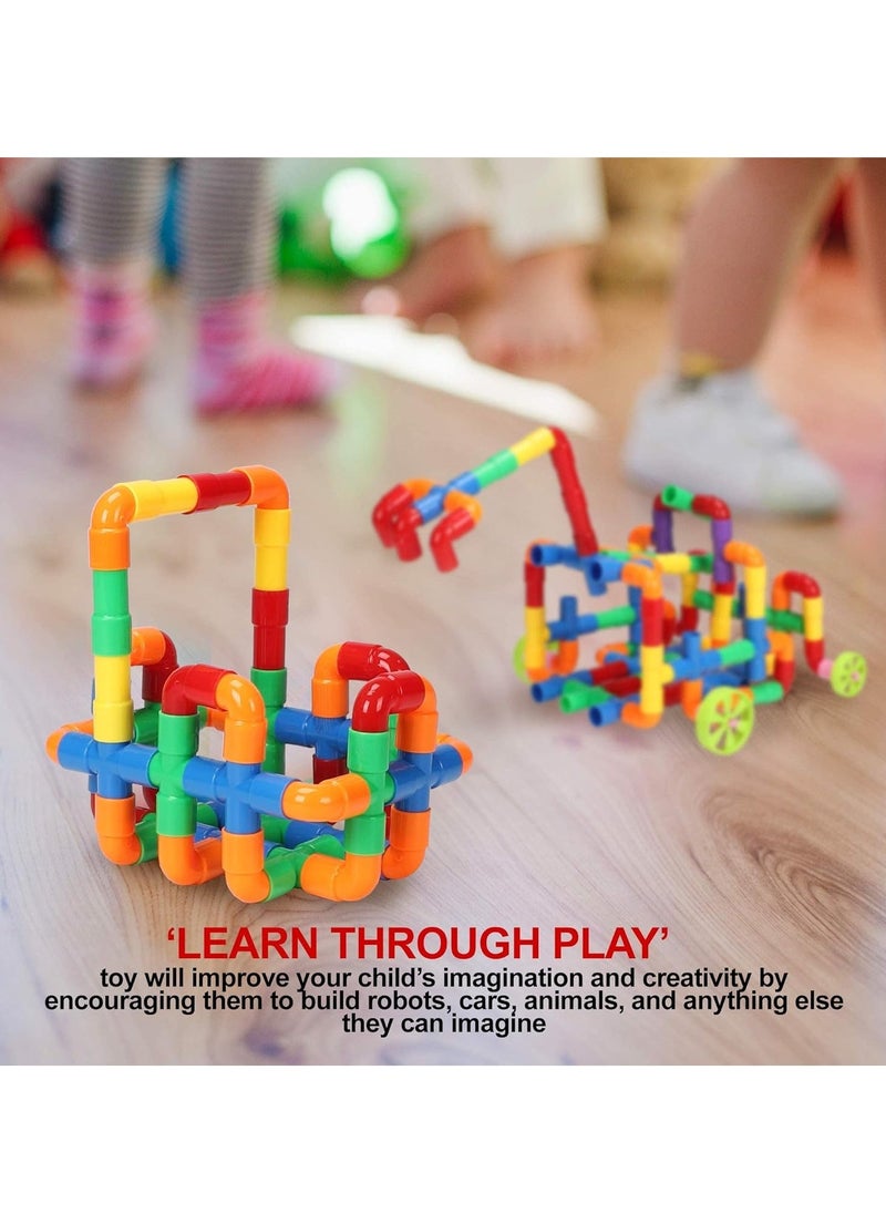 STEM Building Blocks Toy for Kids Educational Toddlers Toddler Brain Toy Kit Constructions Toys for 3 4 5 6 7 8 Years Age Boys and Girls Creativity Kids Toys  - Image 3