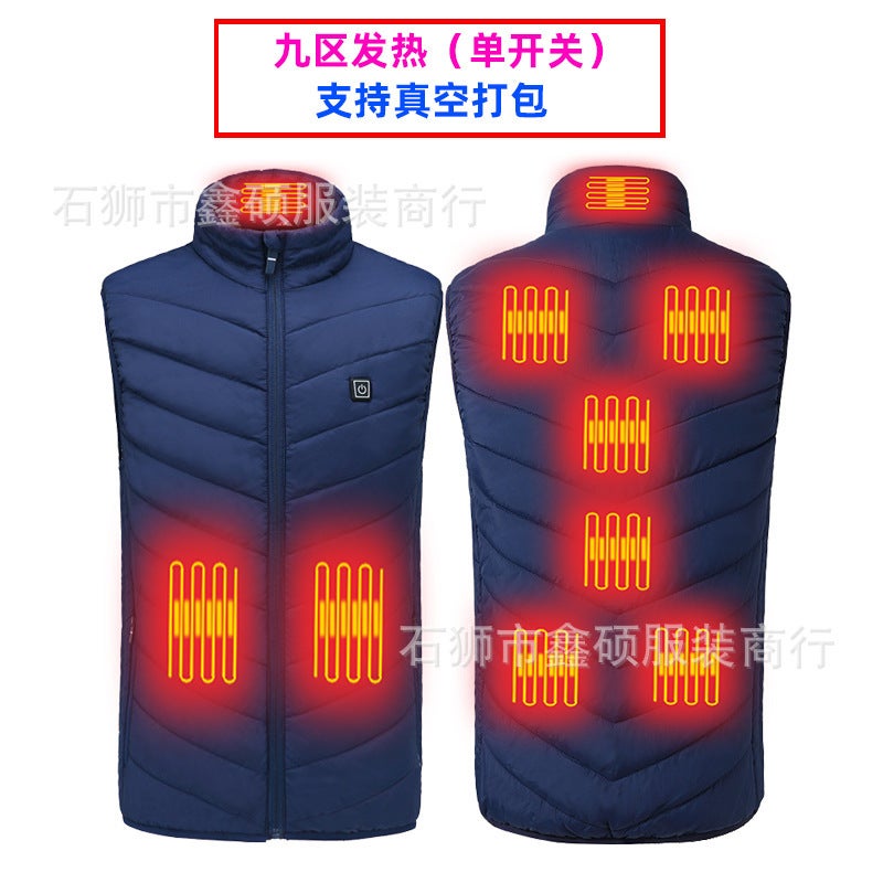 Dedicated New Heating Vest Usb Charging Intelligent Constant Temperature Electric Heating Vest Cold-Resistant Heating Clothes - Image 1