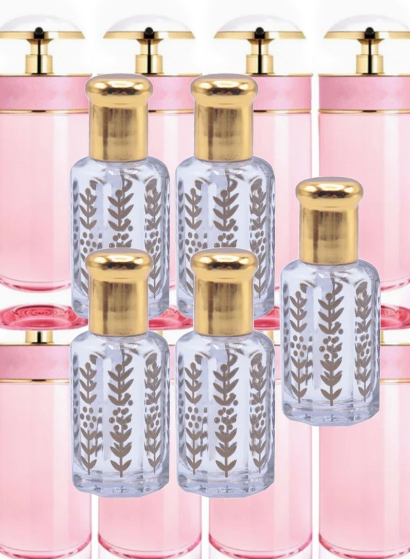 5 Pieces Candy Florale Fragrance Perfume Oil 12 Ml