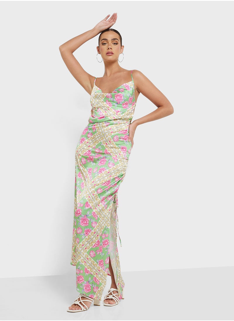 Ginger Floral Print Maxi Dress  - Image 2