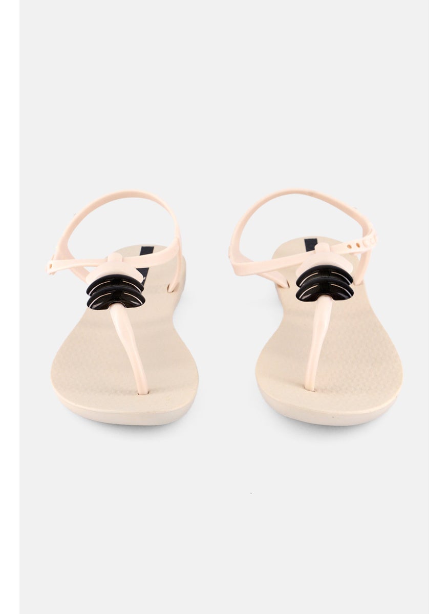 Ipanema Women Class Blown Up Adjustable Closure Sandal, Ivory  - Image 4