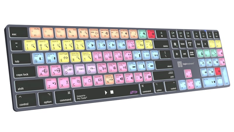 Logickeyboard Titan Wireless Backlit Keyboard for Avid Pro Tools - Mac - Image 3