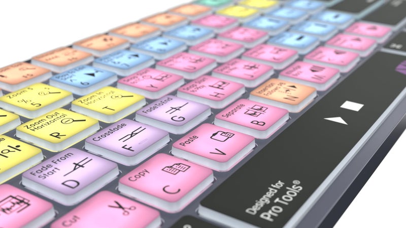 Logickeyboard Titan Wireless Backlit Keyboard for Avid Pro Tools - Mac - Image 5